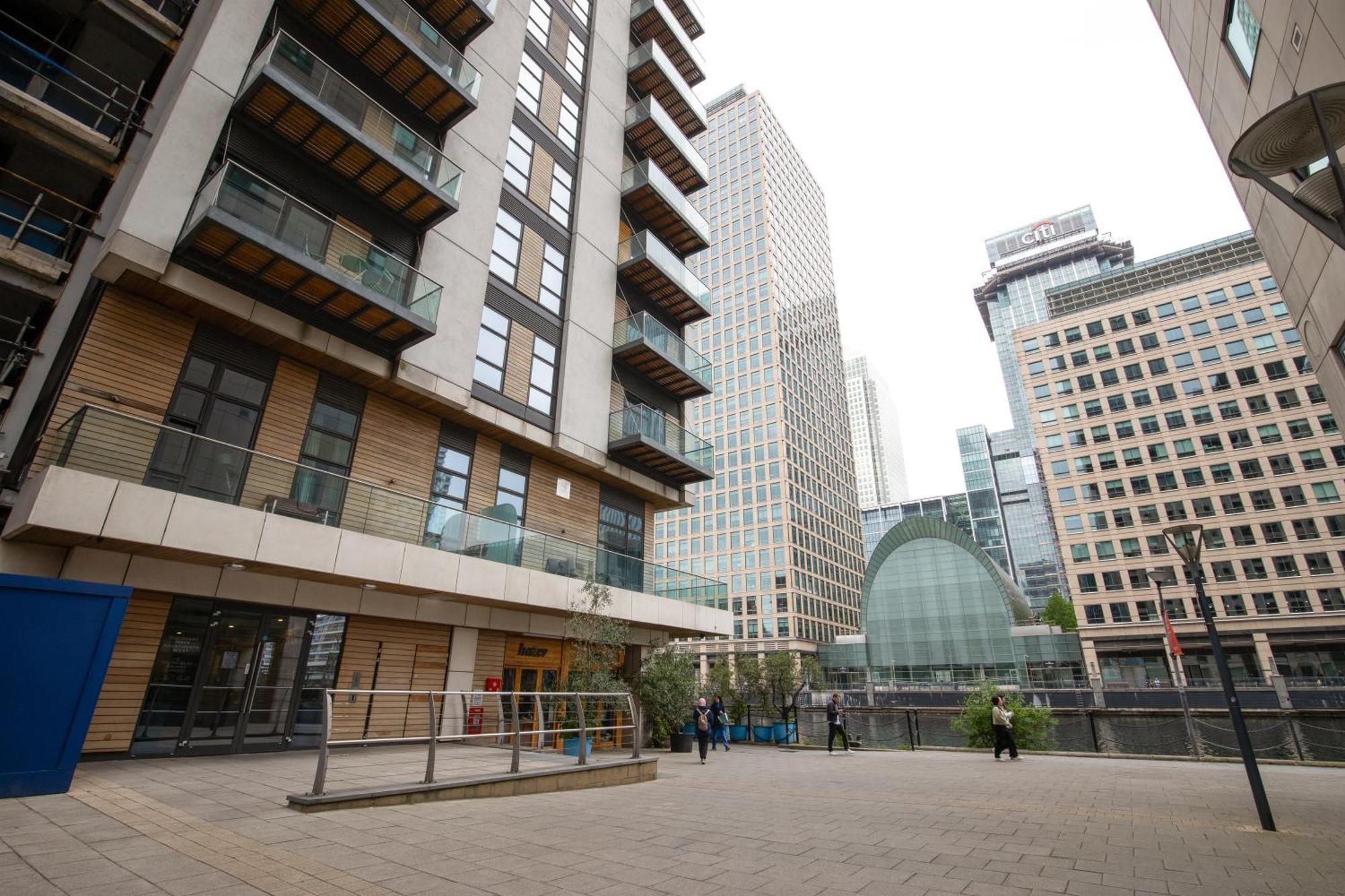 Apartament Londwell, Canary Wharf Boutique Balcony Londra